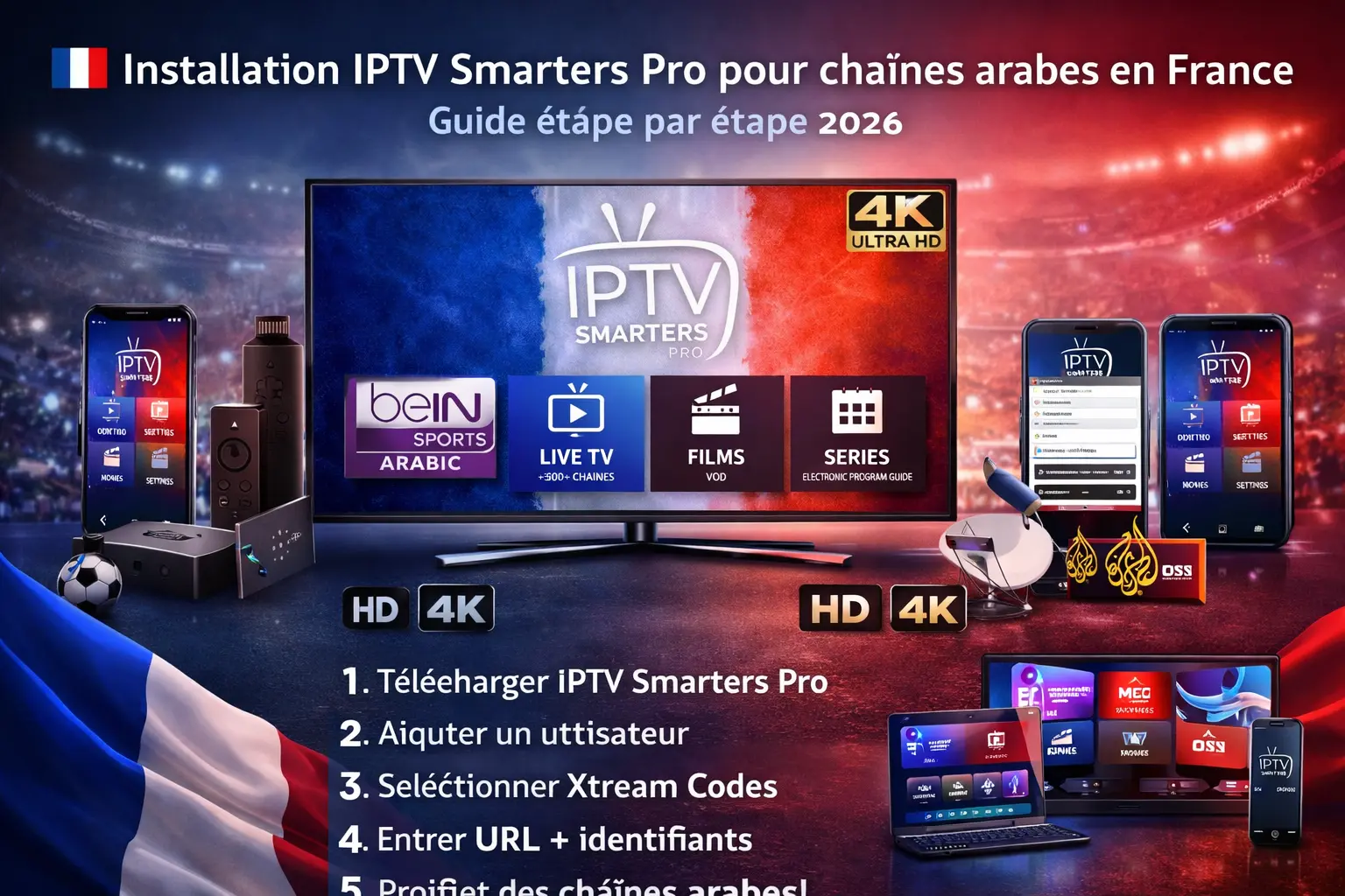 Meilleurs appareils pour votre IPTV en France (2026)